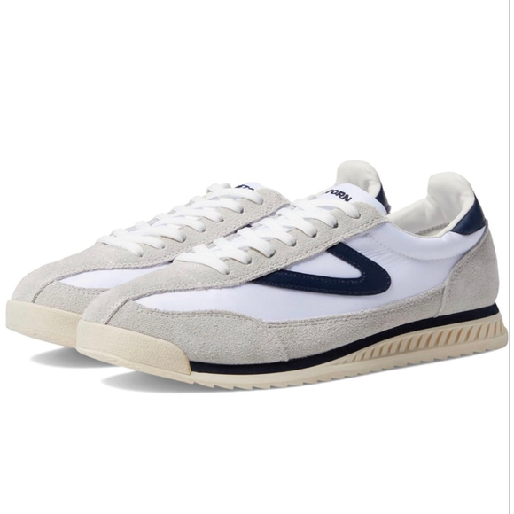 Tretorn Shoes - Women's Tretorn Kristine Sneakers Size 7 White Navy